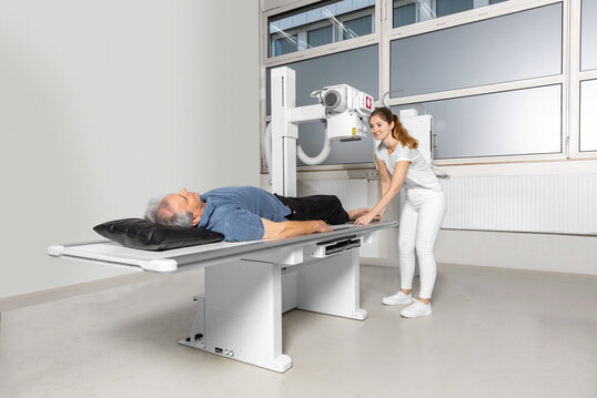  X-DRS Floor Basic - floor-guided X-ray systems EXAMION GmbH