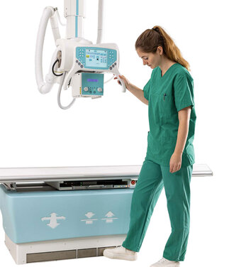 Deckenstativ-Röntgensysteme von EXAMION Deckenstativ-Röntgensysteme von EXAMION