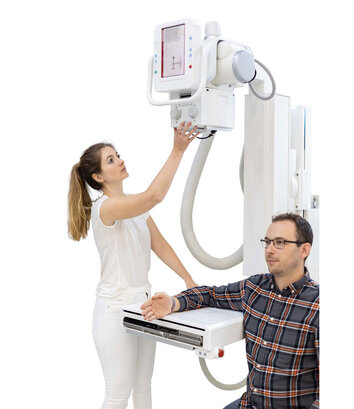 Kompakte und schwenkbare Röntgensysteme von EXAMION Kompakte und schwenkbare Röntgensysteme von EXAMION