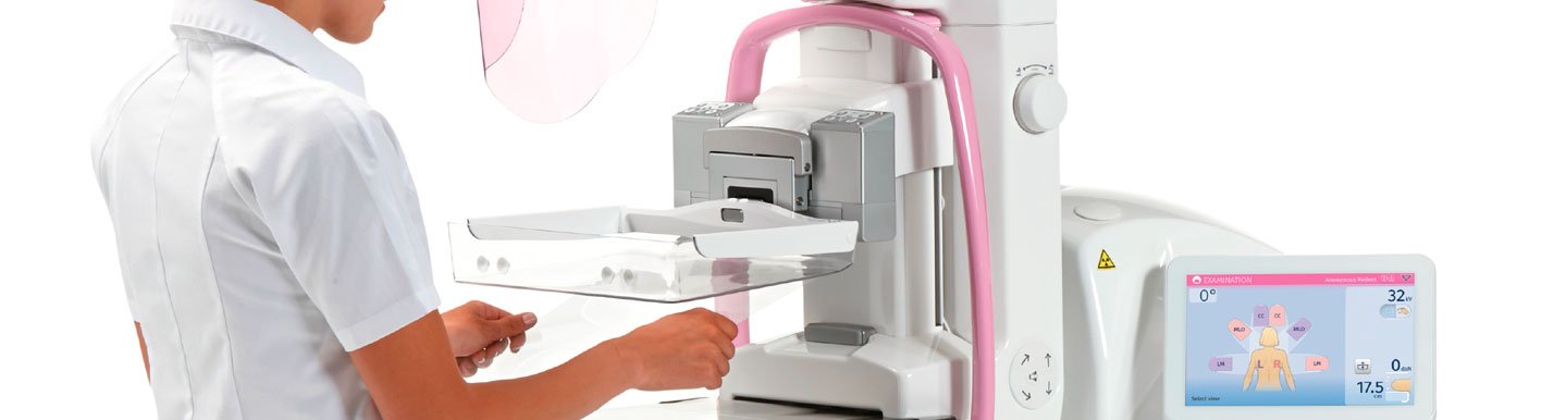 Mammography in the product portfolio by EXAMION